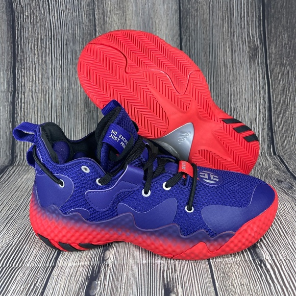 adidas Other - Adidas Harden Vol. 6 Drew League Shoes Purple/Core Red Mens 5.5 W 6.5 HP9510